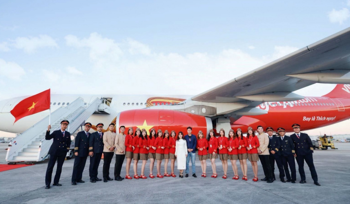Vietjet Air thắng lớn Flyers’ Choice Awards 2026