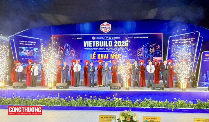 Chính thức khai mạc Triển lãm Quốc tế Vietbuild lần thứ hai tại TP. Hồ Chí Minh