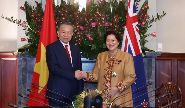 Tổng Bí thư, Chủ tịch nước Tô Lâm hội kiến với Toàn quyền New Zealand