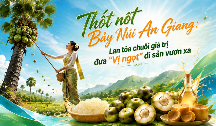 [eMagazine] Thốt nốt Bảy Núi An Giang: Lan tỏa chuỗi giá trị đưa “Vị ngọt” di sản vươn xa