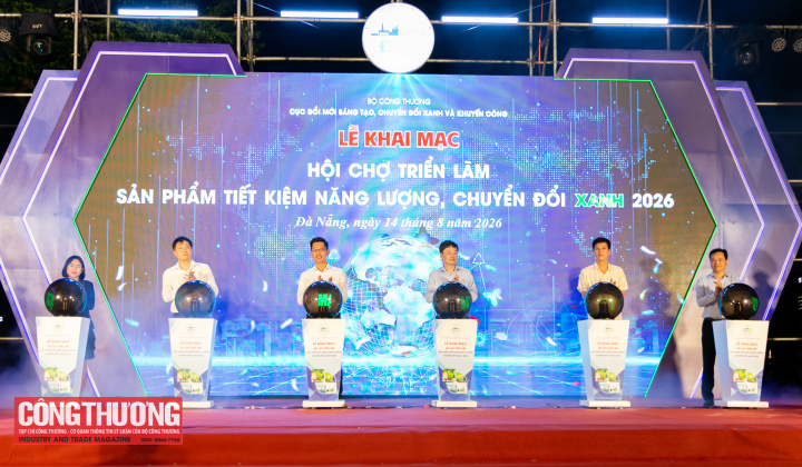 Khai mạc Hội chợ triển lãm sản phẩm tiết kiệm năng lượng và chuyển đổi xanh năm 2026
