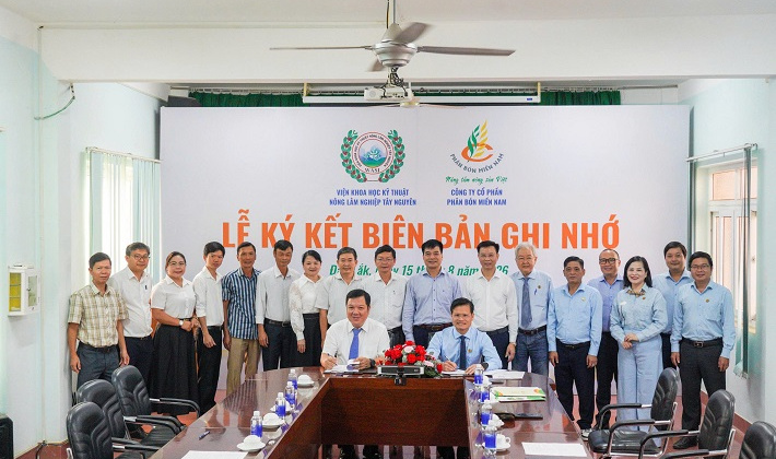 Phân Bón Miền Nam và WASI ký kết hợp tác phát triển nông nghiệp bền vững tại Tây Nguyên