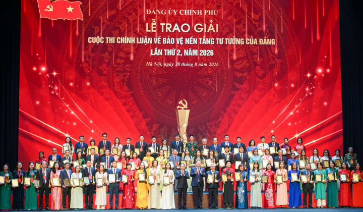 75 tác phẩm được vinh danh tại Cuộc thi chính luận bảo vệ nền tảng tư tưởng của Đảng trong Đảng bộ Chính phủ