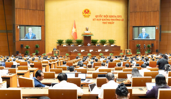 Quốc hội thống nhất bổ sung 3 nội dung vào Chương trình kỳ họp không thường lệ thứ Nhất