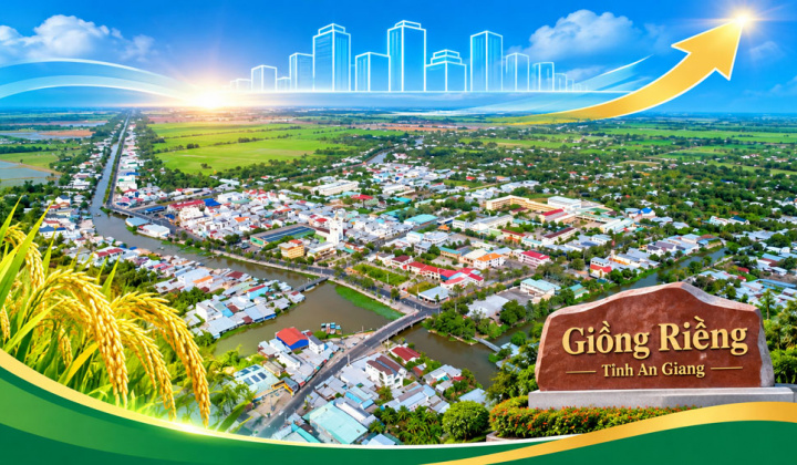 Xã Giồng Riềng (An Giang): Tạo nền tảng phát triển trở thành đô thị động lực Tây sông Hậu