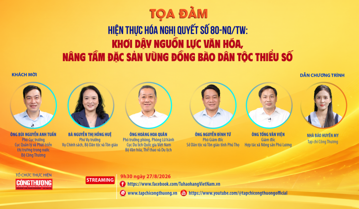 [TRỰC TUYẾN] Hiện thực hóa Nghị quyết số 80-NQ/TW: Khơi dậy nguồn lực văn hóa, nâng tầm đặc sản vùng đồng bằng dân tộc thiểu số