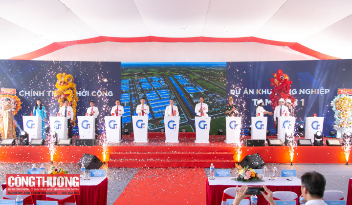 Đà Nẵng: Khởi công dự án Khu công nghiệp Tam Anh 1 hơn 1.500 tỷ đồng