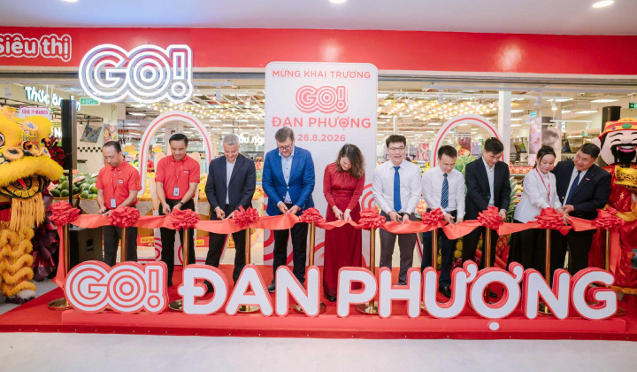 Central Retail Việt Nam khai trương Đại siêu thị GO! Đan Phượng