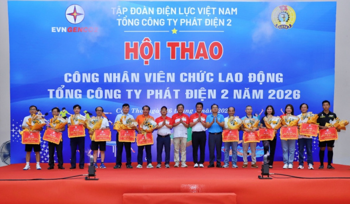 Hội thao Tổng công ty Phát điện 2: Sôi nổi, gắn kết thiết thực chào mừng Ngày Quốc khánh