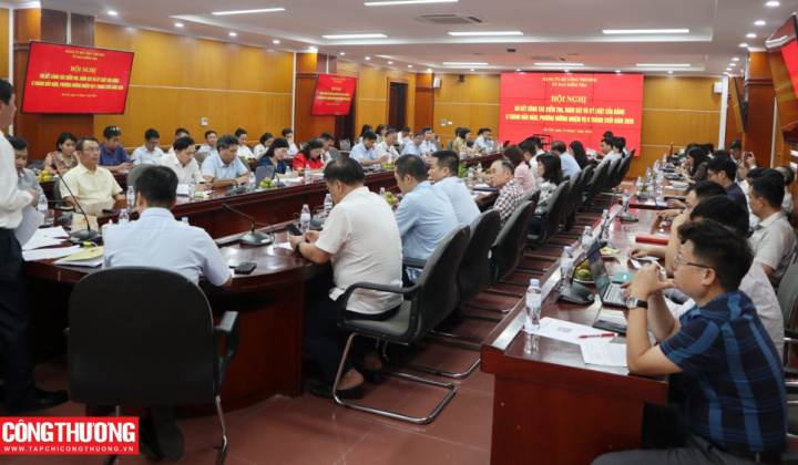 Đảng bộ Bộ Công Thương triển khai Chương trình hành động về đổi mới, nâng cao hiệu lực công tác kiểm tra, giám sát và kỷ luật đảng
