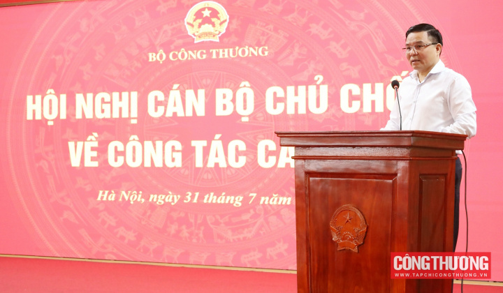 [CHÙM ẢNH] Bộ Công Thương tổ chức hội nghị cán bộ chủ chốt về công tác cán bộ