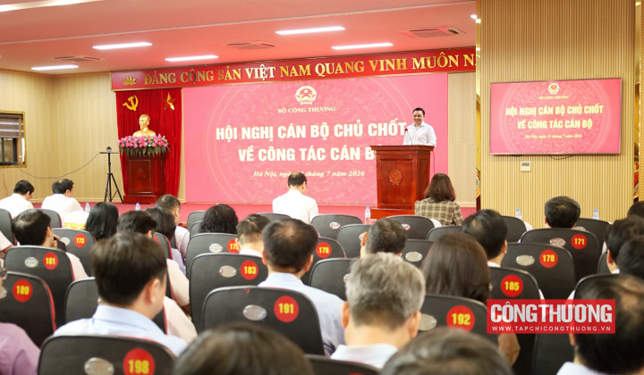Bộ Công Thương tổ chức hội nghị cán bộ chủ chốt về công tác cán bộ