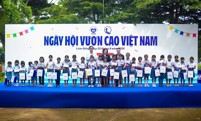 Hơn 500 học sinh vùng cao Lâm Đồng tham gia Ngày hội Vươn cao Việt Nam
