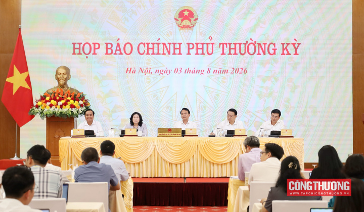 Họp báo Chính phủ thường kỳ tháng 7/2026: Các chỉ tiêu cơ bản về phát triển kinh tế - xã hội đều tăng
