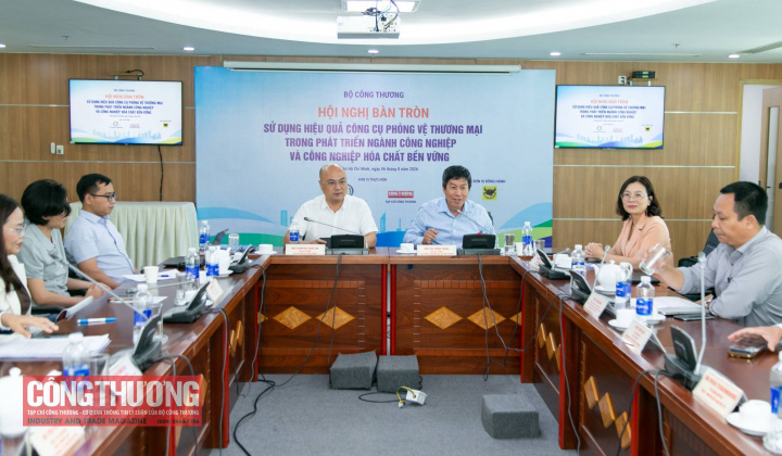 [CHÙM ẢNH] Hội nghị bàn tròn về sử dụng hiệu quả công cụ phòng vệ thương mại trong phát triển ngành công nghiệp và công nghiệp hóa chất bền vững