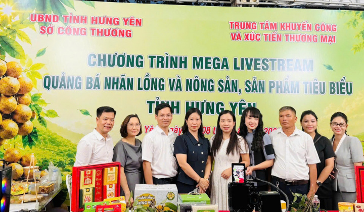 Livestream quảng bá nhãn lồng Hưng Yên tạo hiệu ứng tích cực, mở rộng kênh tiêu thụ trên nền tảng số