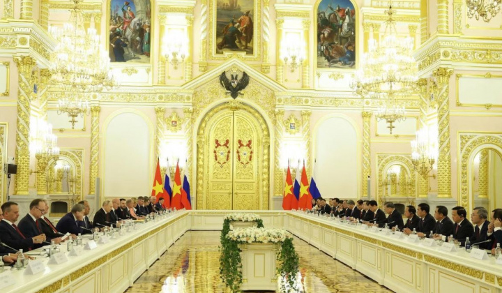 Tổng Bí thư, Chủ tịch nước Tô Lâm hội đàm với Tổng thống Nga Vladimir Putin