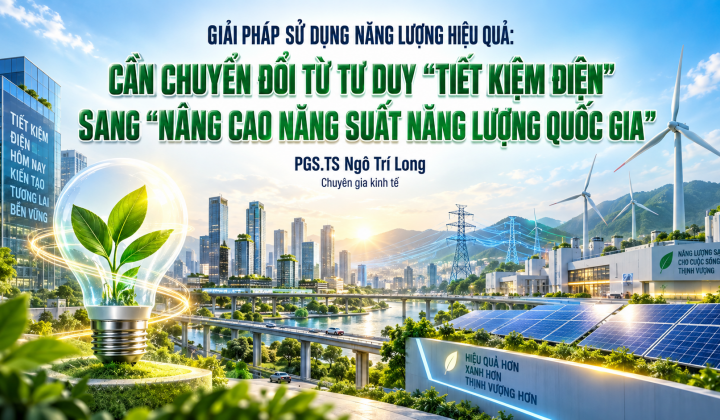 [Emagazine] Giải pháp sử dụng năng lượng hiệu quả: Cần chuyển đổi từ tư duy “tiết kiệm điện” sang “nâng cao năng suất năng lượng quốc gia”