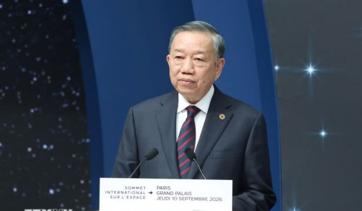 Toàn văn phát biểu của Tổng Bí thư, Chủ tịch nước Tô Lâm tại Hội nghị Thượng đỉnh Không gian vũ trụ