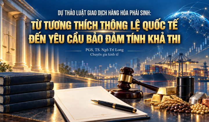 [Emagaizne] Dự thảo Luật Giao dịch hàng hóa phái sinh: Từ tương thích thông lệ quốc tế đến yêu cầu bảo đảm tính khả thi