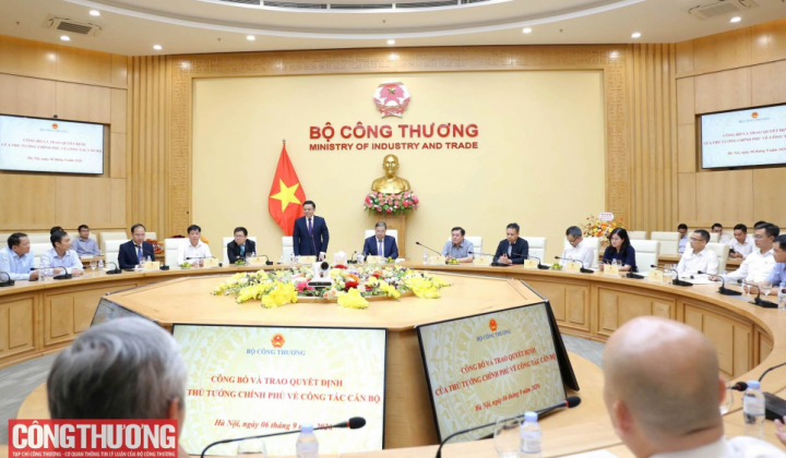 Phân công công tác của Bộ trưởng và các Thứ trưởng Bộ Công Thương