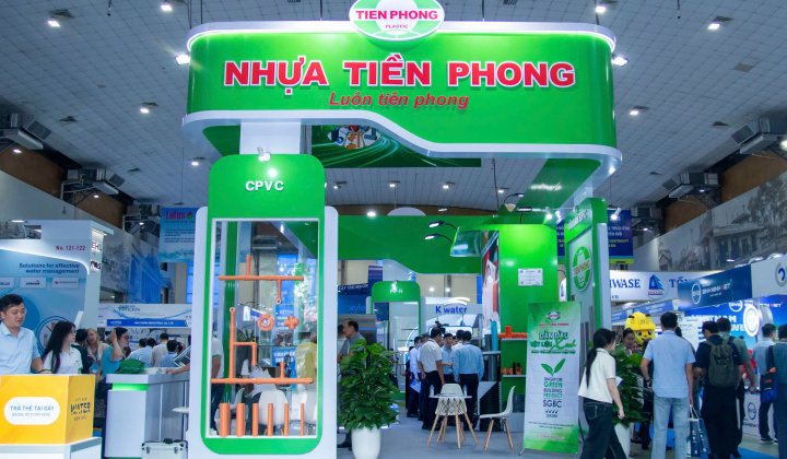 Nhựa Tiền Phong giới thiệu giải pháp hạ tầng nước tại Vietnam Water Week 2026