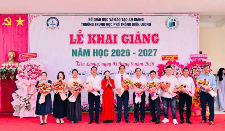 Trường THPT Kiên Lương: Nâng tầm chất lượng giáo dục đào tạo nguồn nhân lực cho quê hương, đất nước