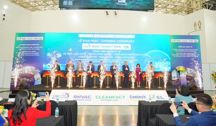Viet Industry - Cleanfact & RHVAC Vietnam 2026: Kết nối hệ sinh thái xây dựng, vận hành các dự án công nghiệp công nghệ cao