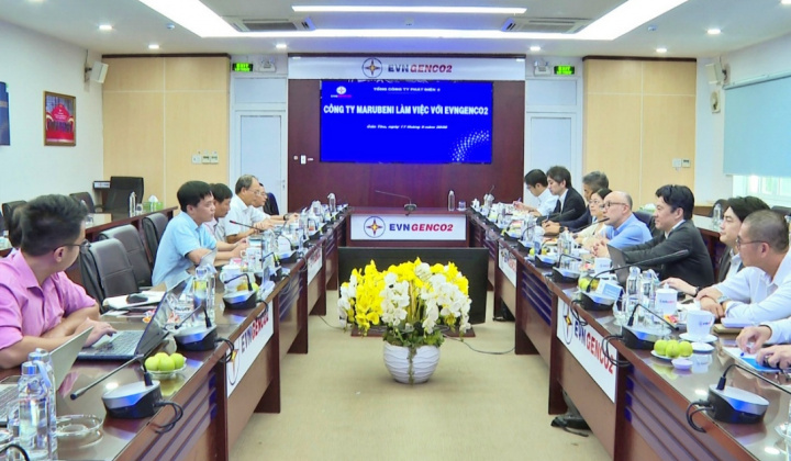 Tổng công ty Phát điện 2 tăng cường hợp tác, trao đổi thông tin với Marubeni về Trung tâm Điện lực Ô Môn