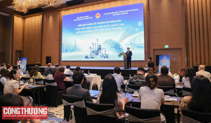 Diễn đàn Phòng vệ thương mại năm 2026: Thúc đẩy năng lực sản xuất quốc gia - Kiến tạo động lực cho tăng trưởng