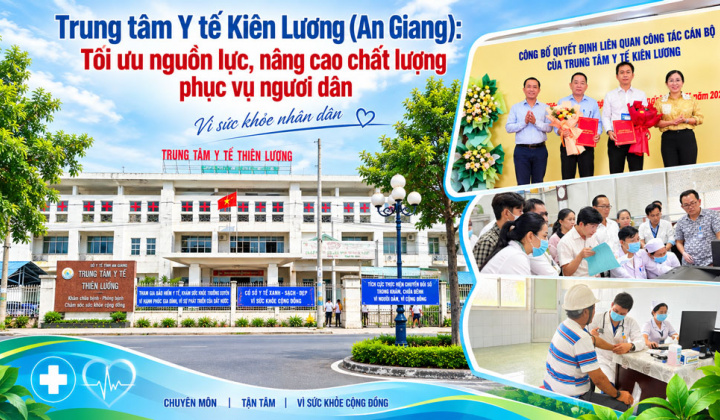 Trung tâm Y tế Kiên Lương (An Giang): Tối ưu nguồn lực, nâng cao chất lượng phục vụ người dân