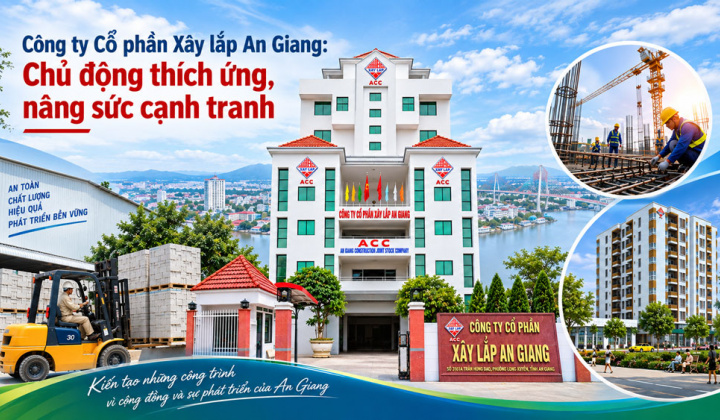 Công ty Cổ phần Xây lắp An Giang: Chủ động thích ứng, nâng sức cạnh tranh