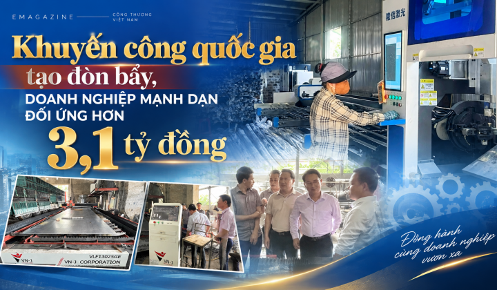 Khuyến công quốc gia tạo đòn bẩy, doanh nghiệp mạnh dạn đối ứng hơn 3,1 tỷ đồng