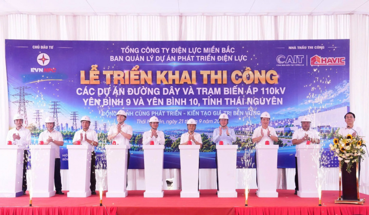 EVNNPC triển khai hai dự án 110kV Yên Bình