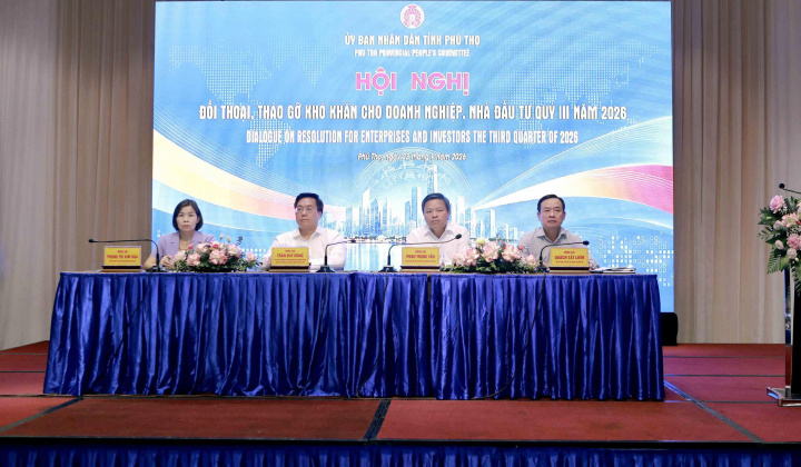 Phú Thọ đối thoại thực chất, tháo gỡ khó khăn cho doanh nghiệp và nhà đầu tư