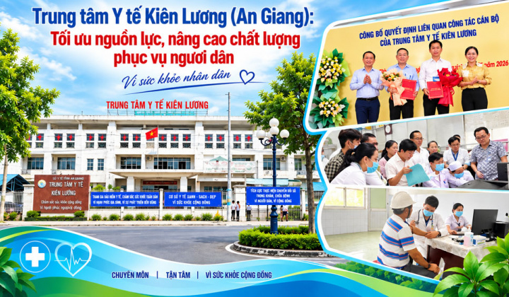Trung tâm Y tế Kiên Lương (An Giang): Tối ưu nguồn lực, nâng cao chất lượng phục vụ người dân