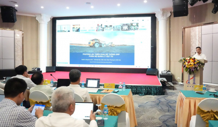 TKV: Phương án triển khai hệ thống ERP phân hệ quản lý vật tư