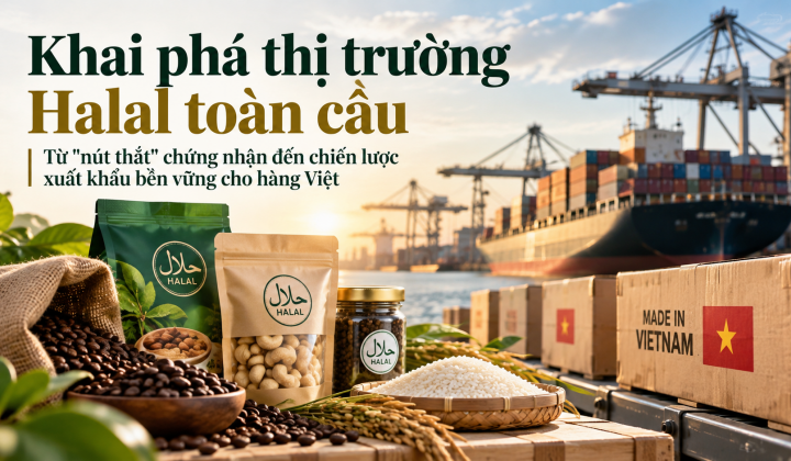 [eMagazine] Khai phá thị trường Halal toàn cầu: Từ "nút thắt" chứng nhận đến chiến lược xuất khẩu bền vững cho hàng Việt