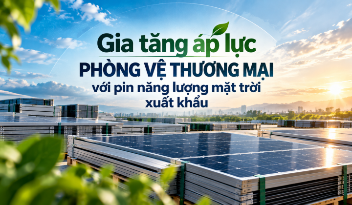 [eMagazine] Gia tăng áp lực phòng vệ thương mại với pin năng lượng mặt trời xuất khẩu