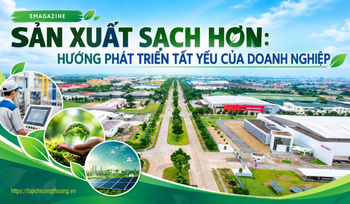 [Emagazine] Sản xuất sạch hơn: Hướng phát triển tất yếu của doanh nghiệp