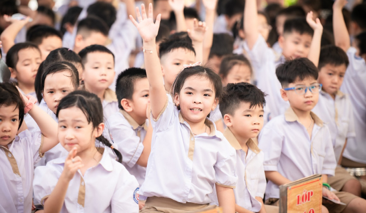 Hơn 1.200 học sinh Tiểu học hào hứng tham gia chương trình tuyên truyền sử dụng năng lượng an toàn, tiết kiệm và hiệu quả