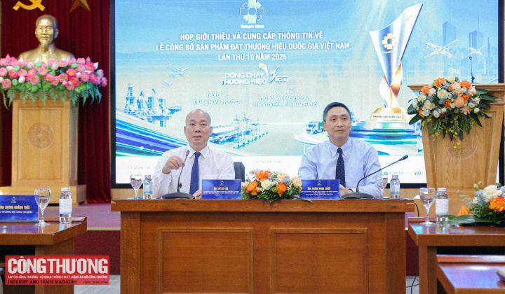 Lễ Công bố sản phẩm đạt Thương hiệu quốc gia Việt Nam lần thứ 10 năm 2026 sẽ diễn ra vào tối 16/10/2026