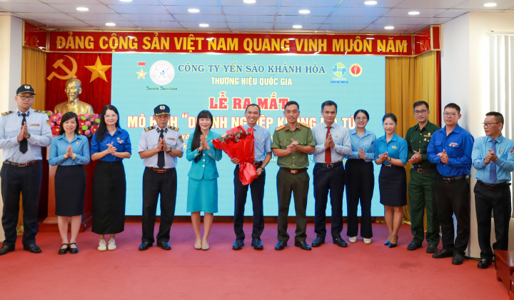Công ty Yến sào Khánh Hòa ra mắt mô hình “Doanh nghiệp không ma túy”