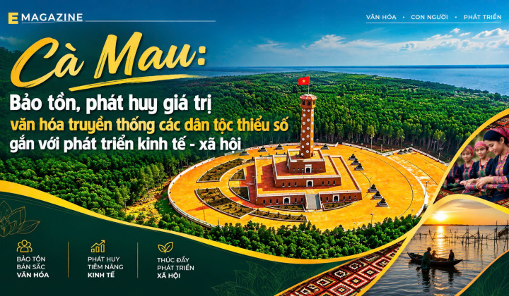 {eMagazine} Cà Mau: Bảo tồn, phát huy giá trị văn hóa truyền thống các dân tộc thiểu số gắn với phát triển kinh tế - xã hội