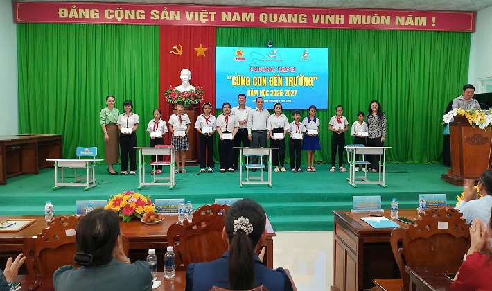 Casumina, Phân Bón Miền Nam đồng hành cùng “Cùng con đến trường” năm học 2026-2027