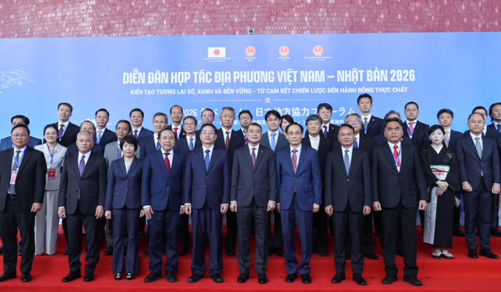 Diễn đàn Hợp tác địa phương Việt Nam - Nhật Bản 2026: Từ cam kết chiến lược đến hành động thực chất