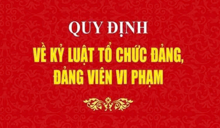 Bộ Chính trị ban hành Quy định về kỷ luật tổ chức đảng, đảng viên vi phạm