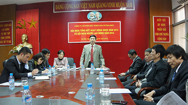 Pland: Tổng kết hoạt động sản xuất kinh doanh năm 2013 và Hội nghị người lao động năm 2014
