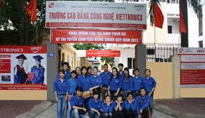 Thông báo tuyển sinh 2014 của Trường CĐ Công nghệ Viettronics