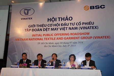 Hội thảo cơ hội đầu tư cổ phiếu Vinatex tại TP.HCM